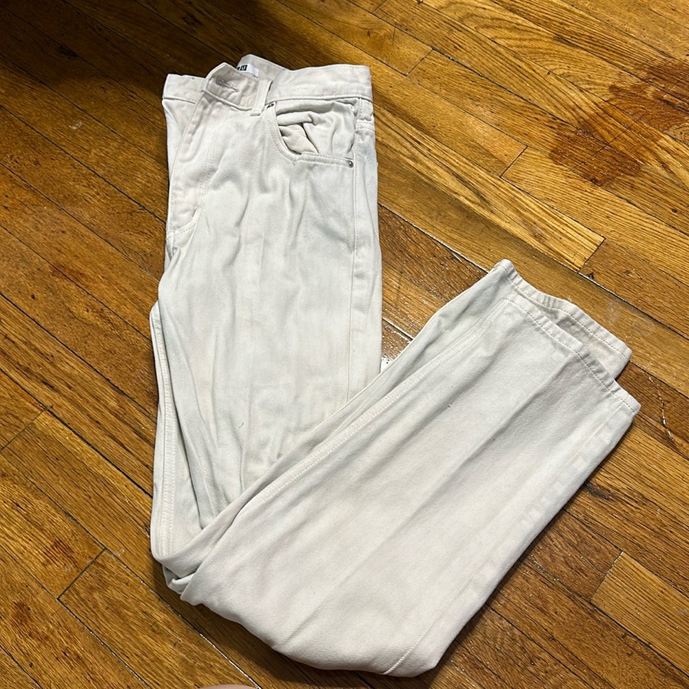 White jeans